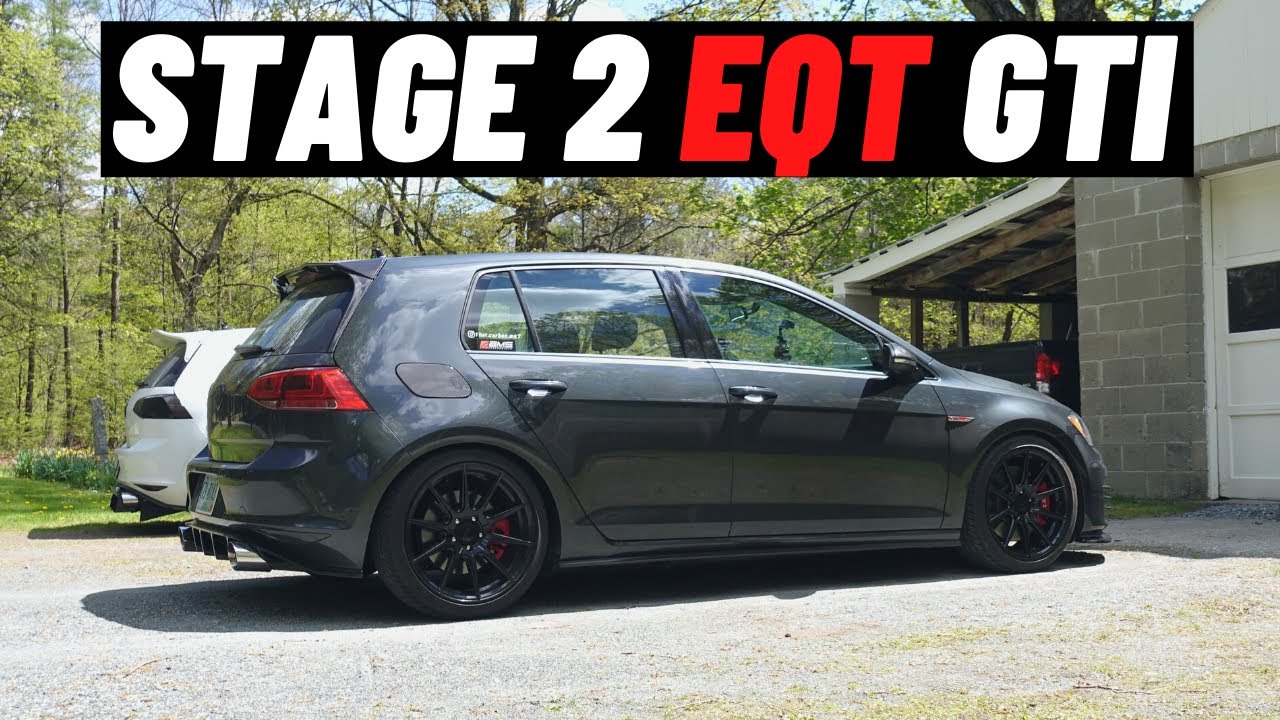 This Stage 2 EQT Mk7 GTI Rips / LOUD Pops and Bangs