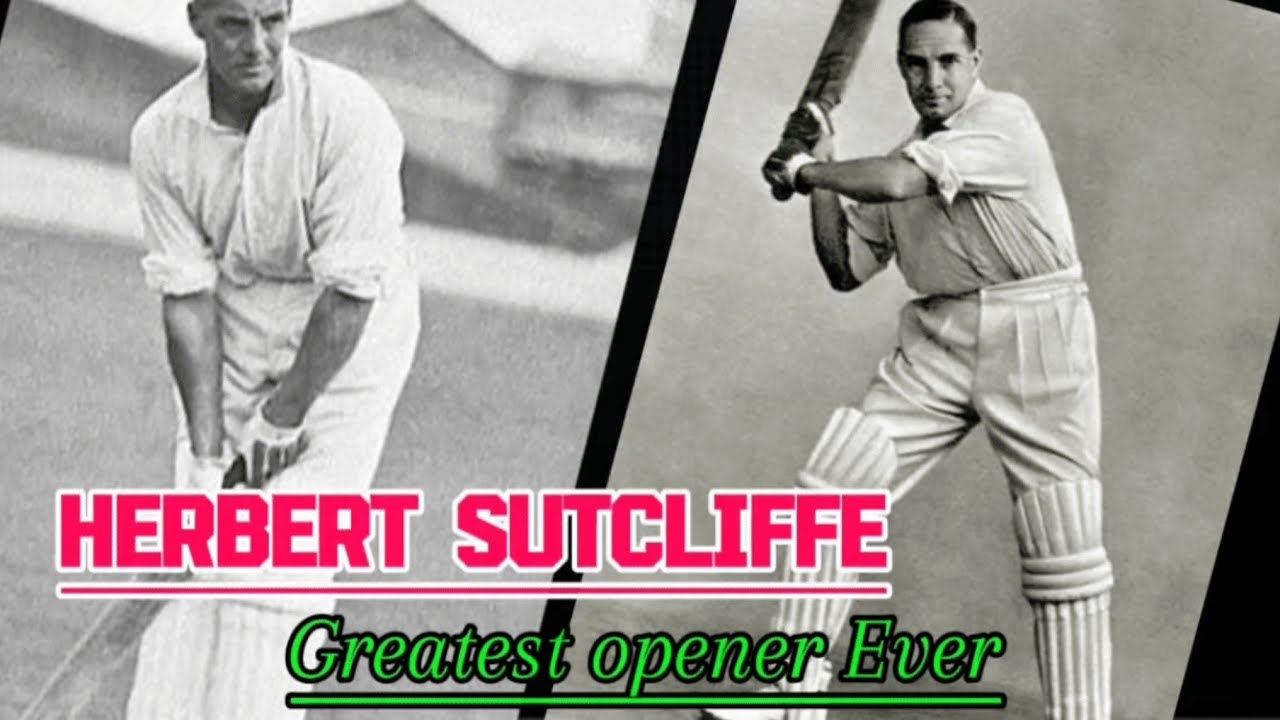 Herbert Sutcliffe Greatest opener Ever🗿