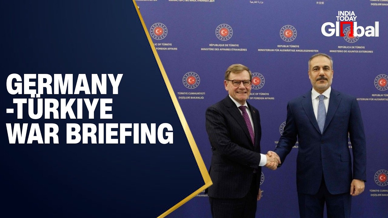 LIVE: German FM Wadephul & Turkish FM Fidan Brief Media on Middle East War