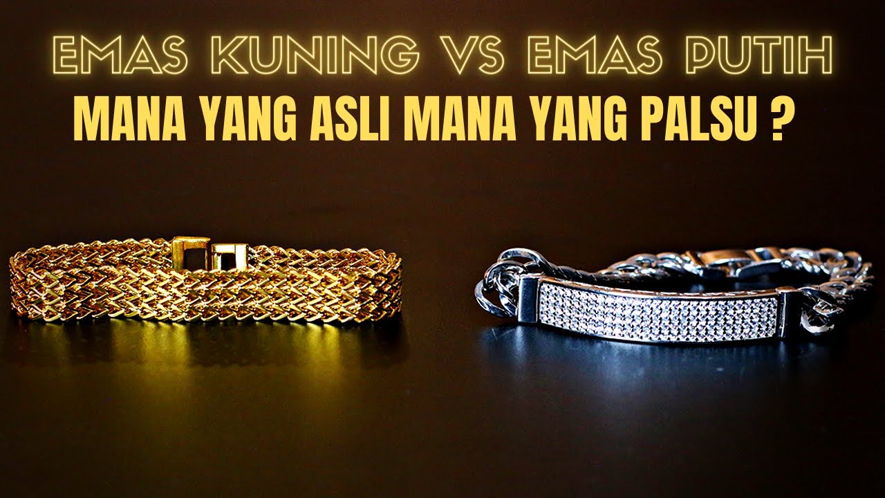 Perbedaan Emas Kuning Dan Emas Putih? Pilih Yang Mana?