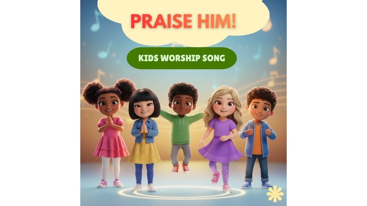 Praise HIM | Kids Praise & Worship Song | Christian Songs for Children | Valour Kids TV