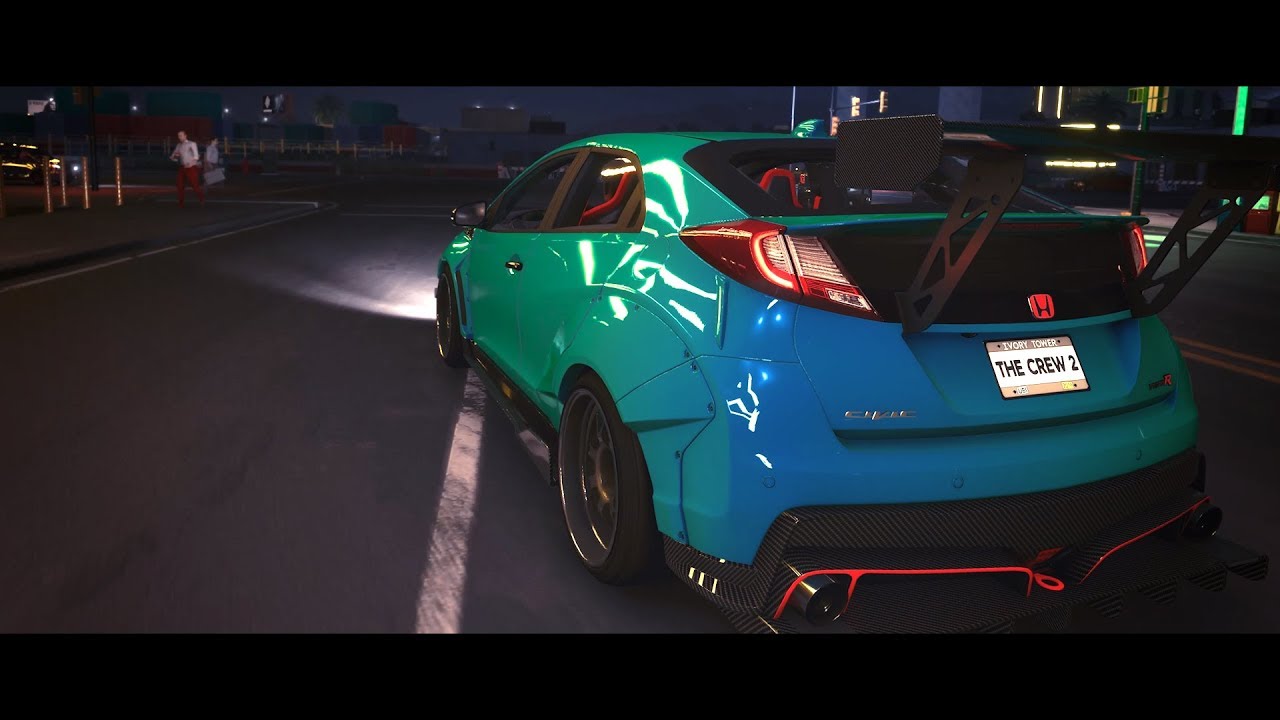 Civic Type-R FK2 | 4K | The Crew 2 | Cinematic Short Film | GTX1080Ti