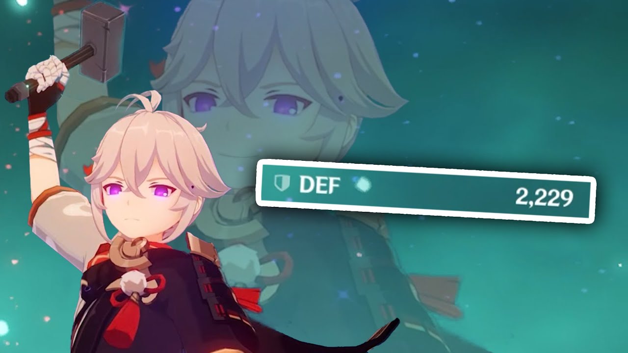 Kazuha, but DEF BUILD