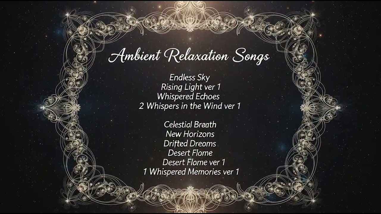 Ambient Relaxation Music for Deep Sleep 😴 | Peaceful Dreams