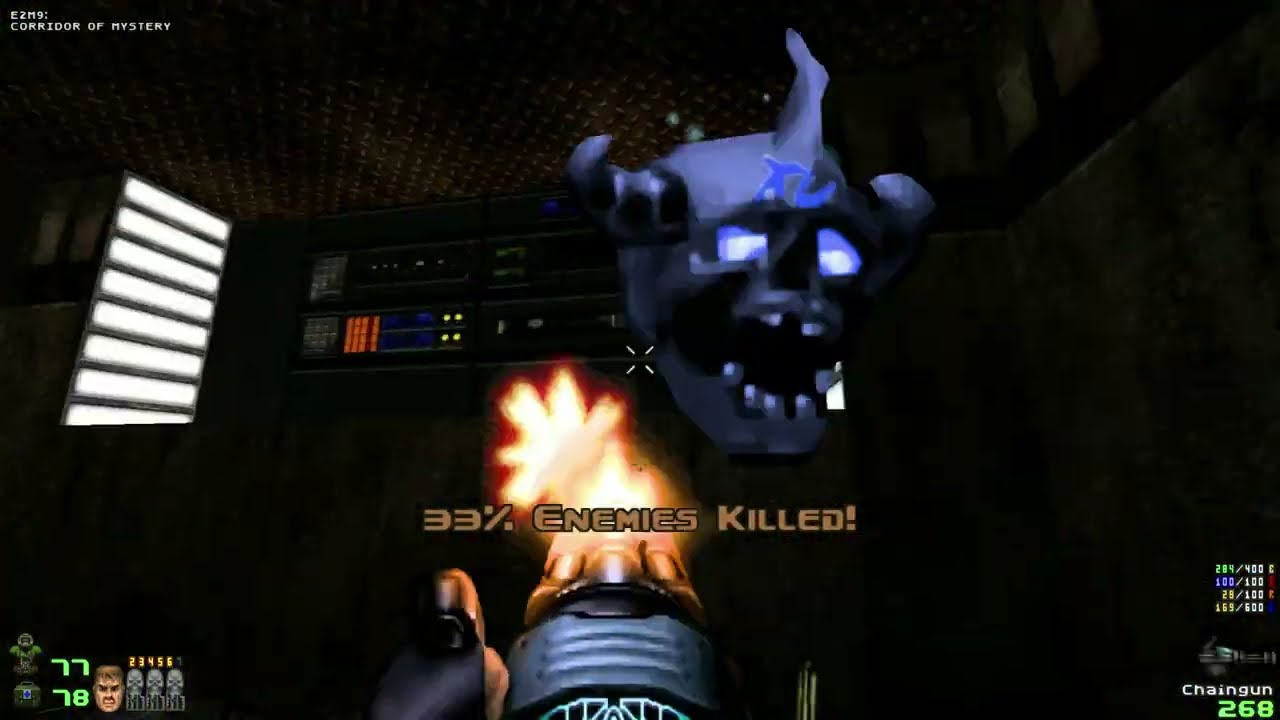 Enhanced Vanilla Project (EVP): The Deimos Incident, Corridor Of Mystery (E2M9)