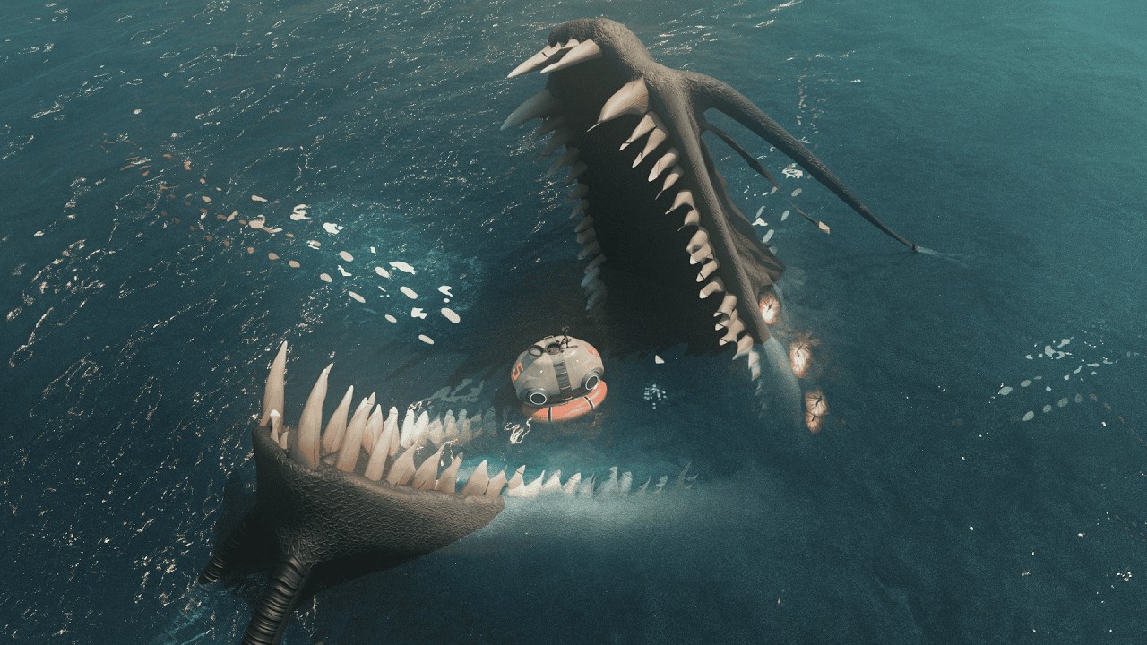 The Lifepod's Worst Place to Land - Subnautica Animation
