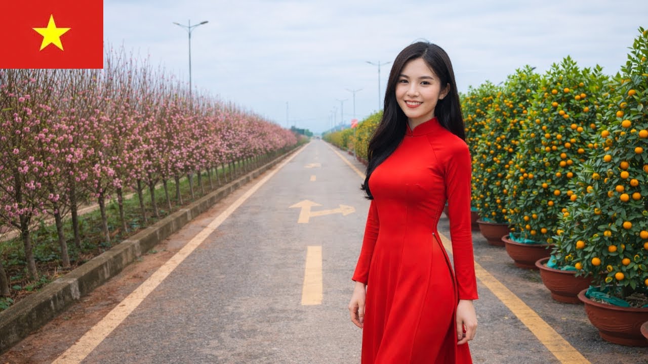 These are traditional Vietnamese plants used for Tet (Lunar New Year) celebrations.