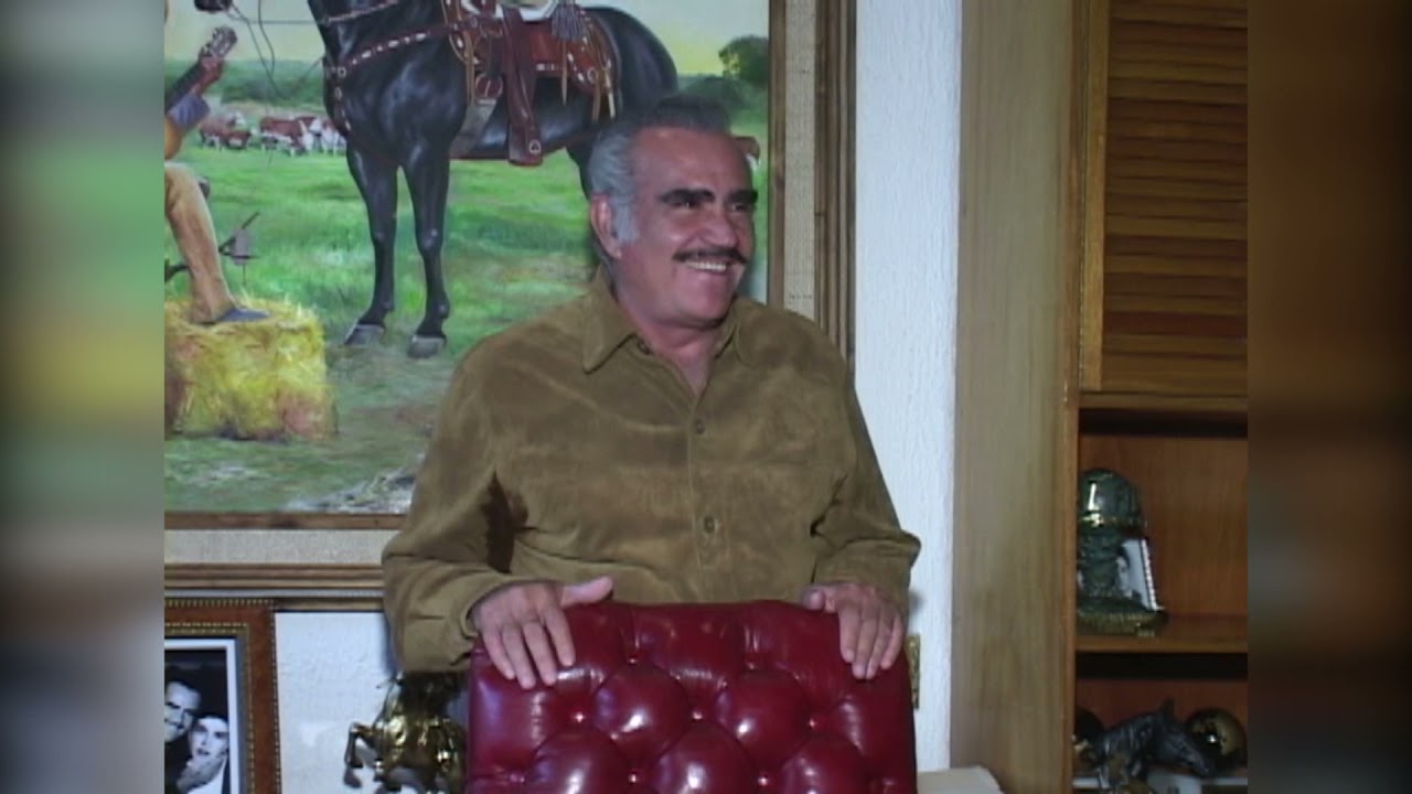 Entrevista inédita a Vicente Fernández en su casa rancho los tres potrillos