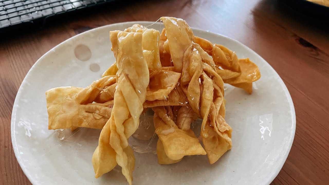 香港懷舊點心：蛋散 Sweet Egg Twists | 簡易食譜｜新年食品｜懷舊食品