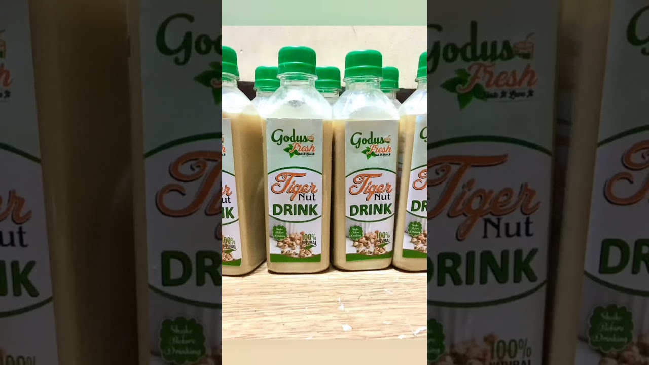 Tigernut milk Banana flavor Drinks