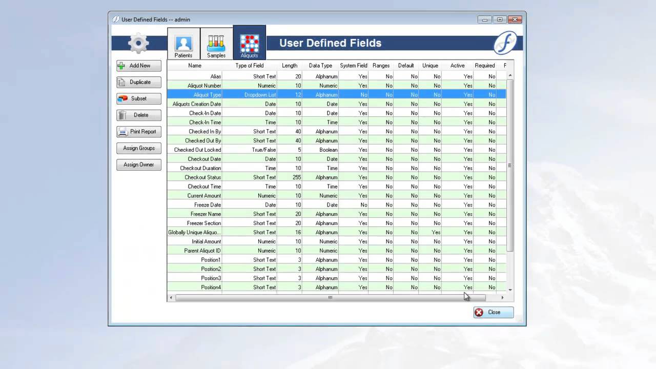 Security: Group Based Field Security Freezerworks 2015