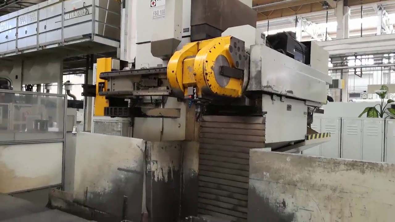 TOS frézka FSQ 100 KR/A2 - CNC Heidenhain TNC 430