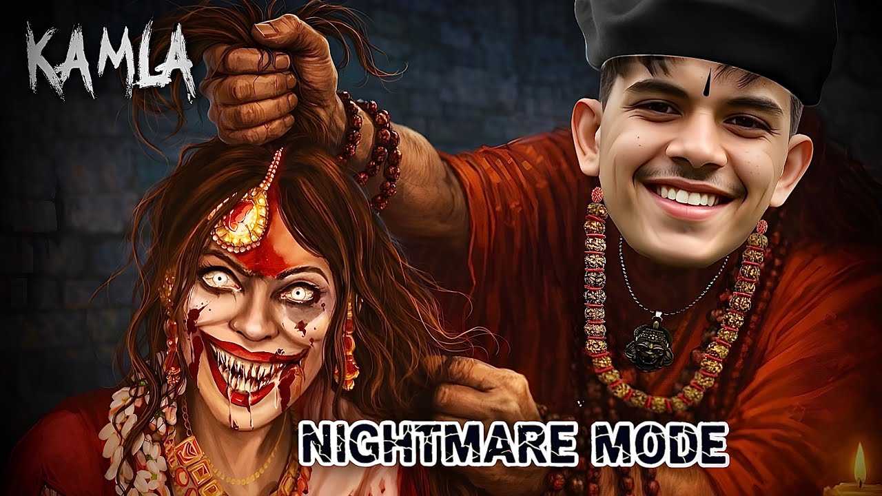Kamla Ko Nightmare Mode Me Bacha Liya | Horror Gameplay 