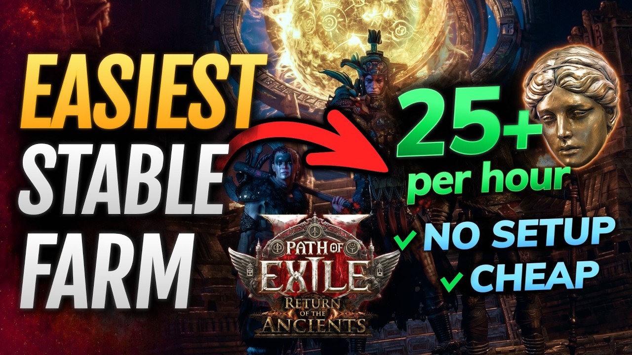 [PoE 2] Easy & CHEAP Farm for STABLE Profit - No Setup Farming Strategy Guide - Path of Exile 2