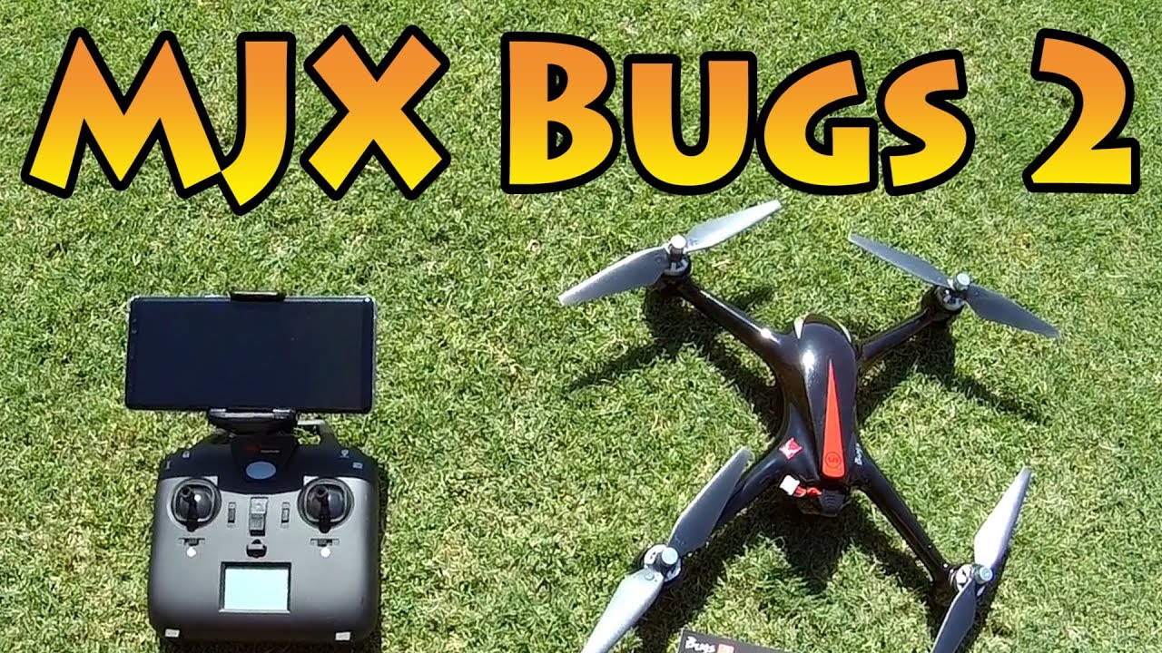 MJX Bugs 2 B2W Wifi GPS Drone Review 🎁🚁