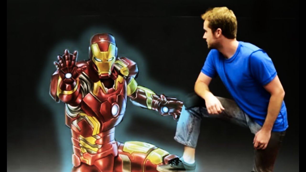 Iron Man's Armor - 3D Chalk Art Animation!