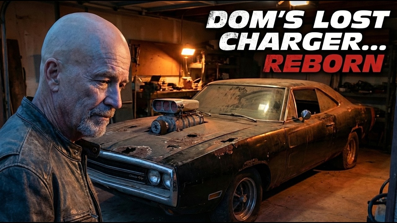 ASMR Restoration Finding Dom's Lost Charger: 1970 Dodge R/T Resurrection After 20+