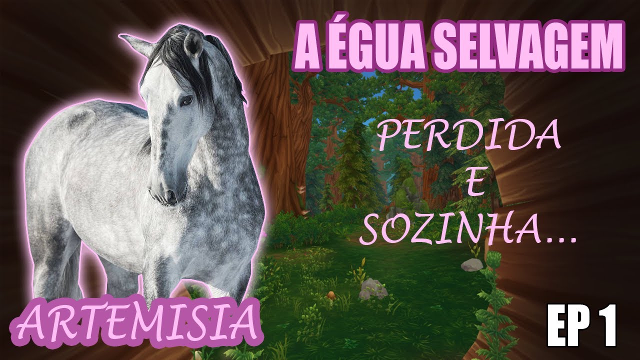 A ÉGUA SELVAGEM #1 - ROBLOX serie dublada / wild horse islands