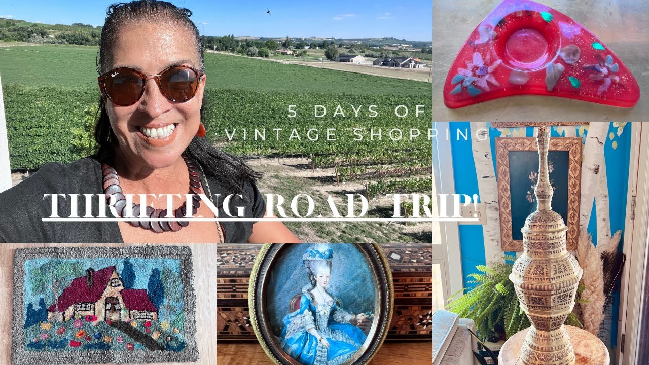 Thrifted My Way To Idaho! 5 days, non stop vintage shopping, thrift & antique stores / garage sales