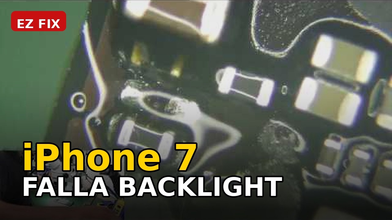 iPhone 7 Backlight Fail, iPhone 7 Problema con la Backlight