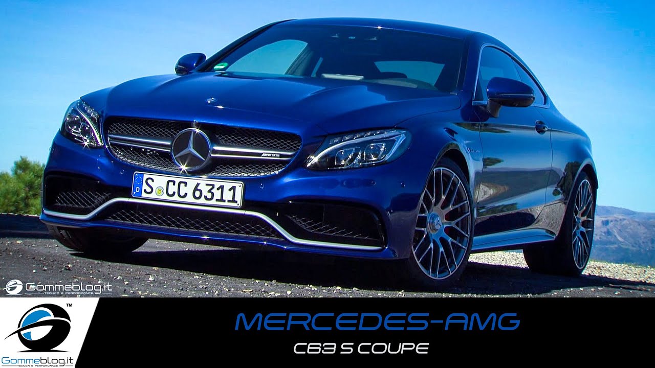 Mercedes-AMG C63 S Coupe Cavansite Blue | WALKAROUND
