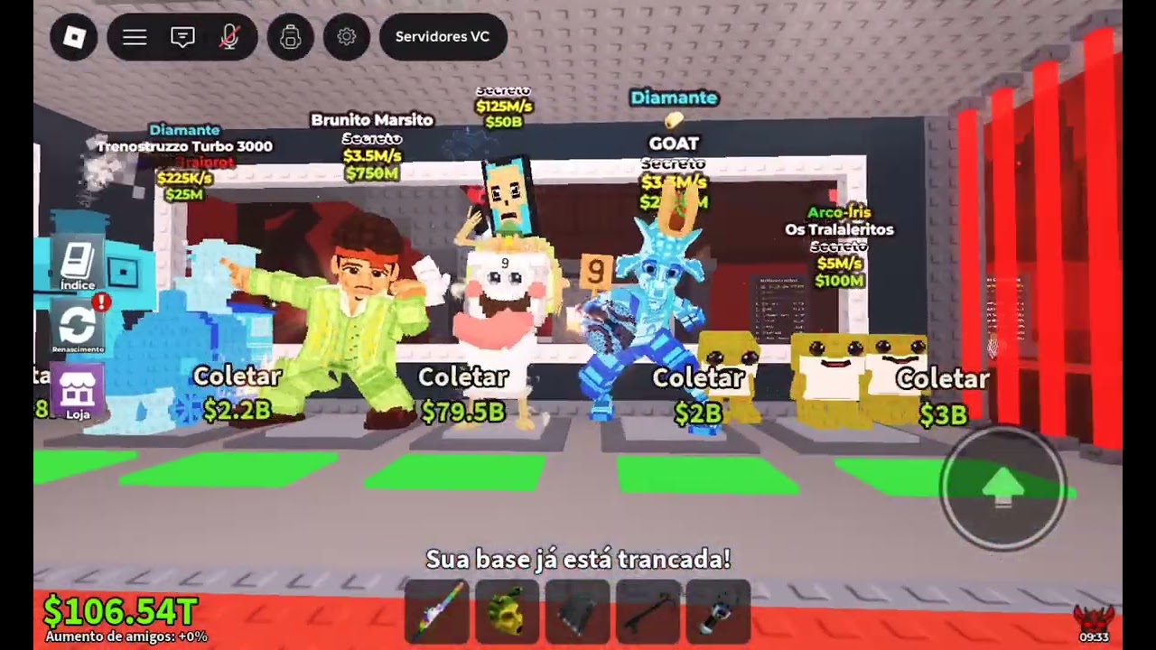 Minha base 2026 roube um brainrot 