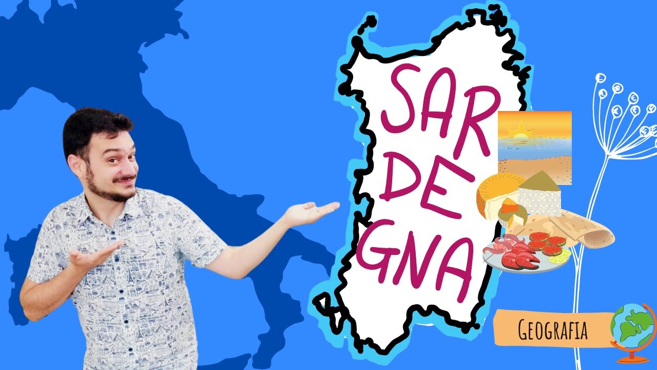 LA SARDEGNA - La geografia e le REGIONI D'ITALIA spiegate FACILI