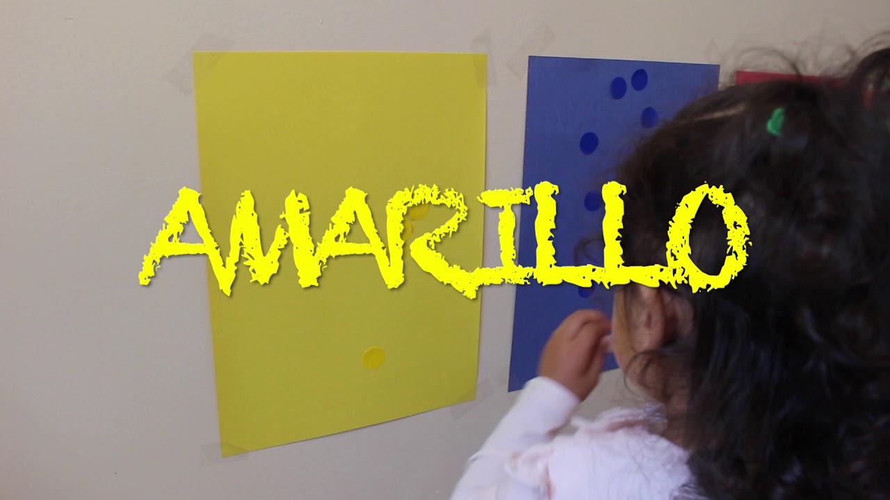 Actividades para niños de 2 a 3 años/ Aprender los colores