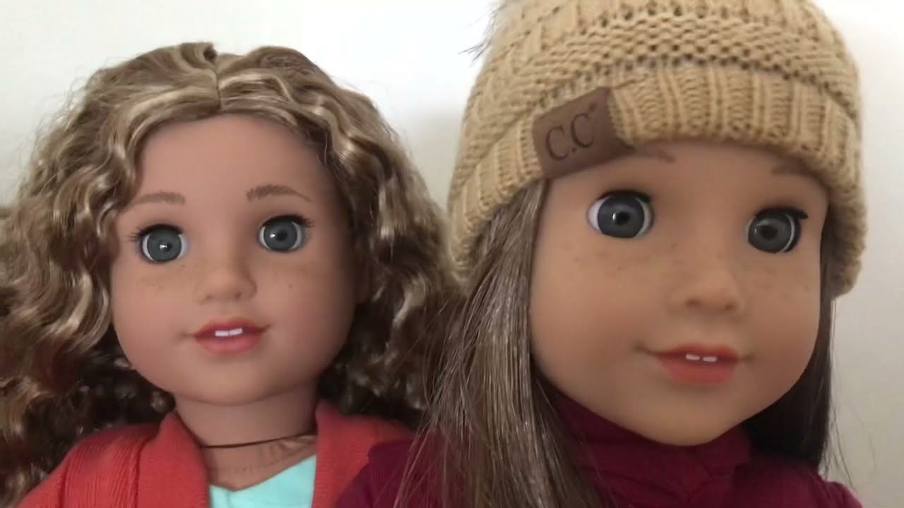 American Girl Doll Comparison: Evette, Joss, CYO, TM49