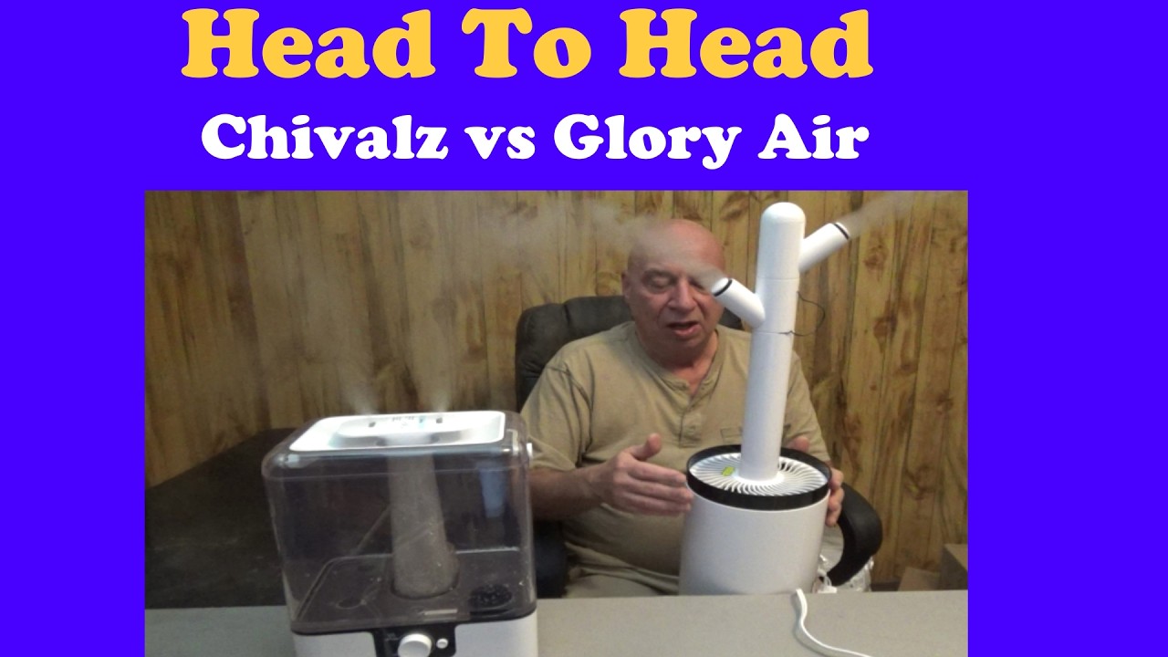Chivalz против Glory Air — лучший увлажнитель? (Обзор/Тест) Сравнение для больших комнат, спален,...