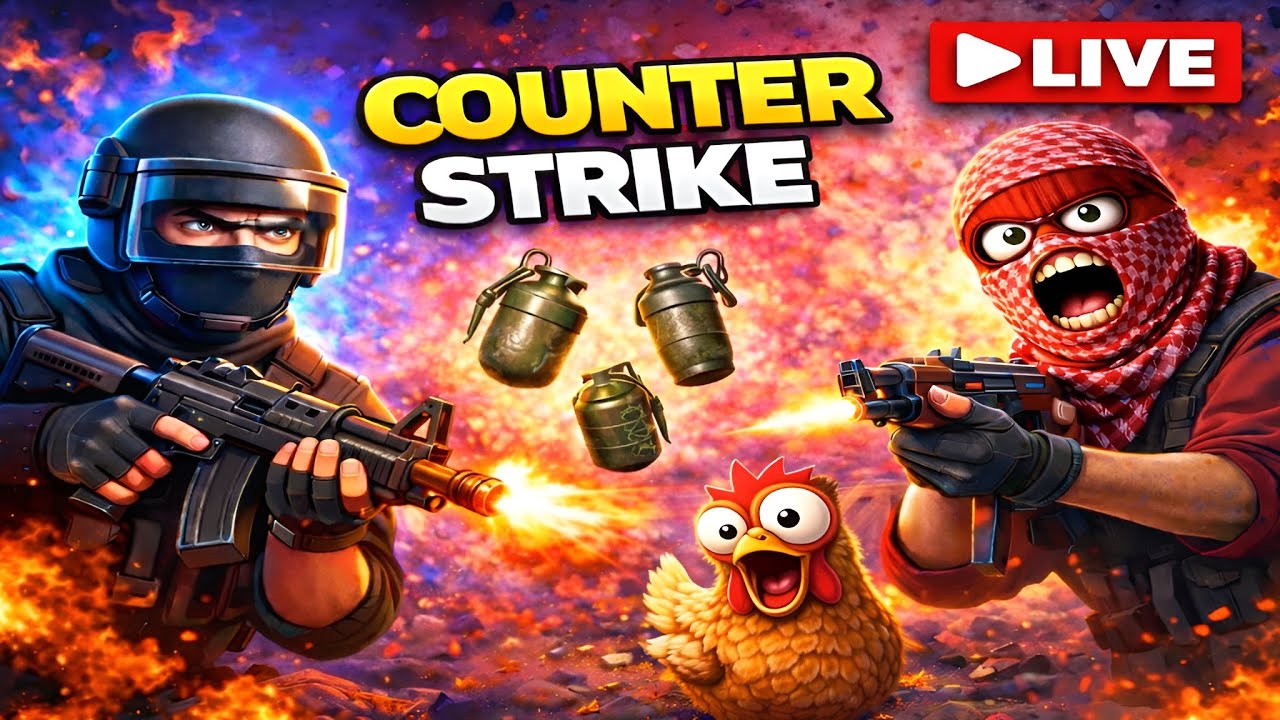 🔴 Live | CS 1.6 & Chat | Counter Strike | Weekend Vibes #danzilgaming