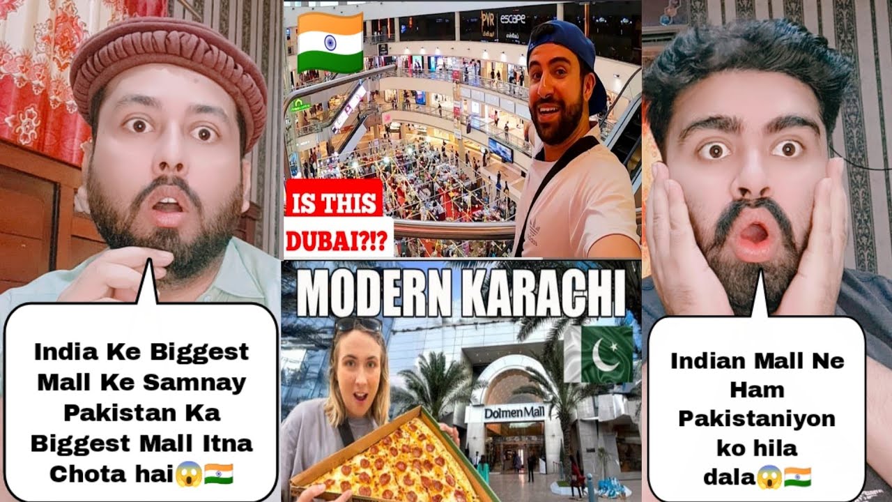 India Biggest Mall Vs Pakistan Biggest Mall | Pakistani Reaction
