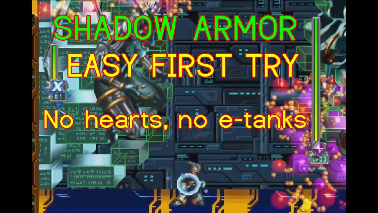 Nightmare Mother easy FIRST TRY! Shadow Armor, no hearts, no e-tanks| Mega Man X6