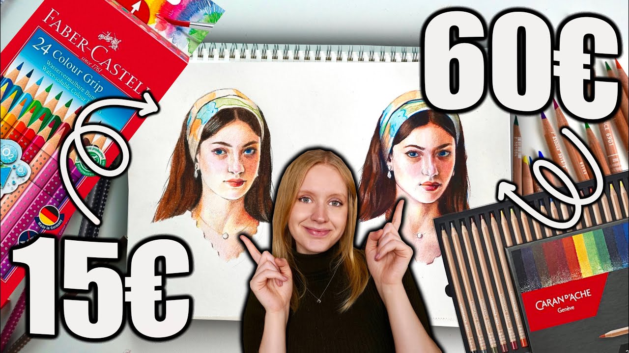 BILLIG vs ÜBERTEUERT - Welche Buntstfte schneiden besser ab