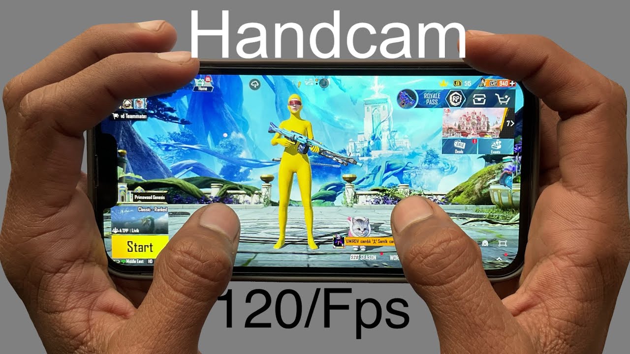IPHONE 13 PRO MAX HANDCAM IN 2026 🔥/Super Smooth+Extreme 120FPS PUBG Gaming Test😍/ Livik Gameplay