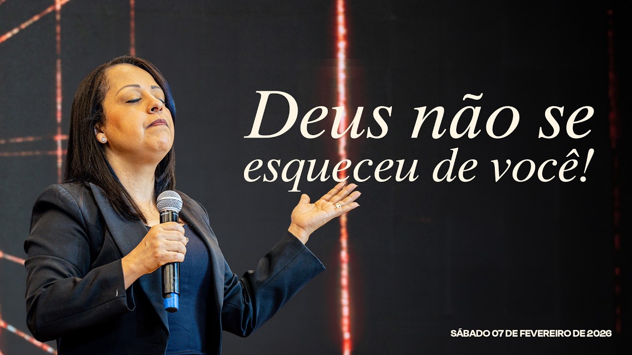 Deus não se esqueceu de você! | Palavra de Vida e Fé com Cristiane Fonseca