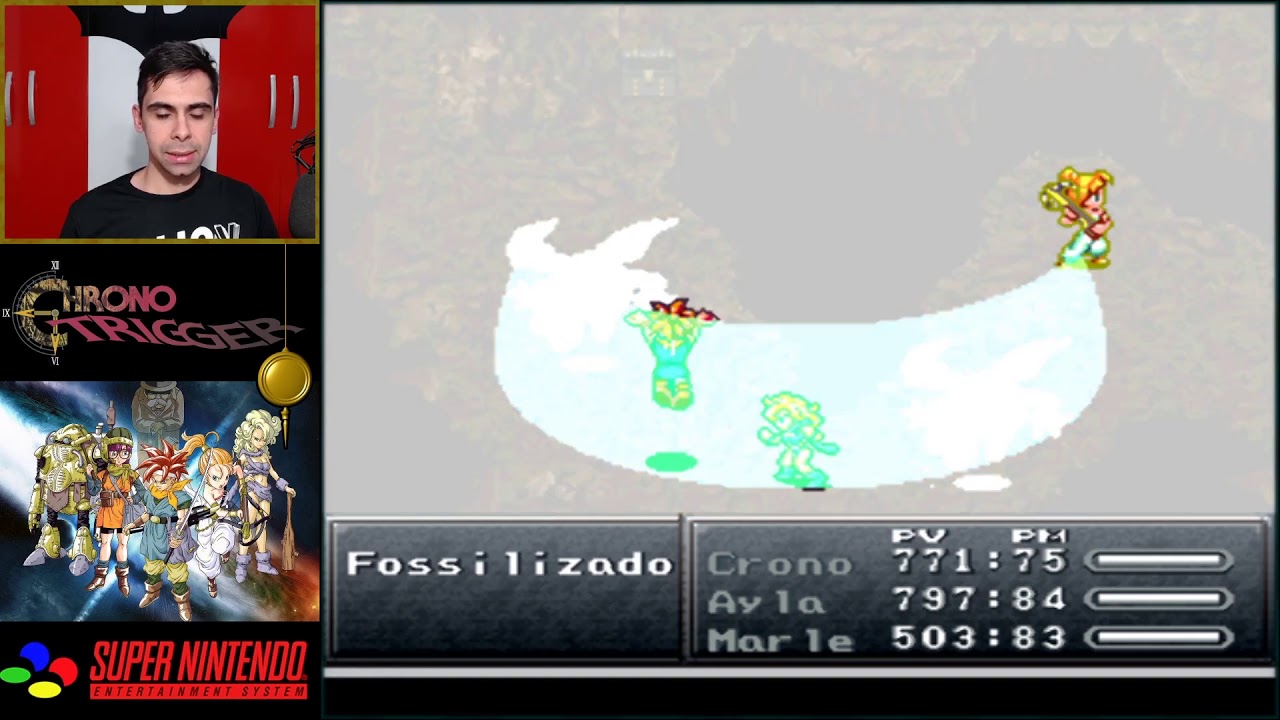 Chrono Trigger Gameplay e História PTBR - Pt20 Toma o arqueólogo bebum. Ele achou concha arco-íris?