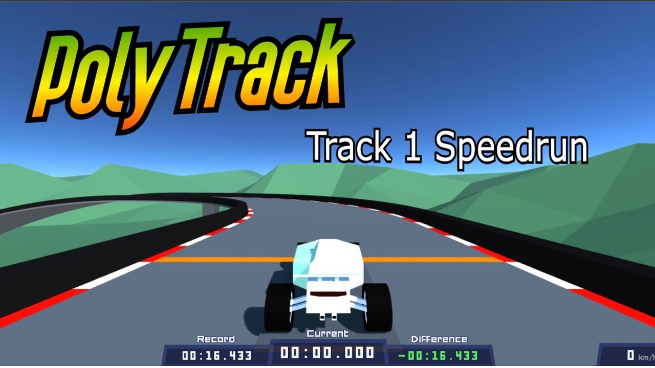 PolyTrack | Skr&oacute;t do ścieżki 1 | Speedrun