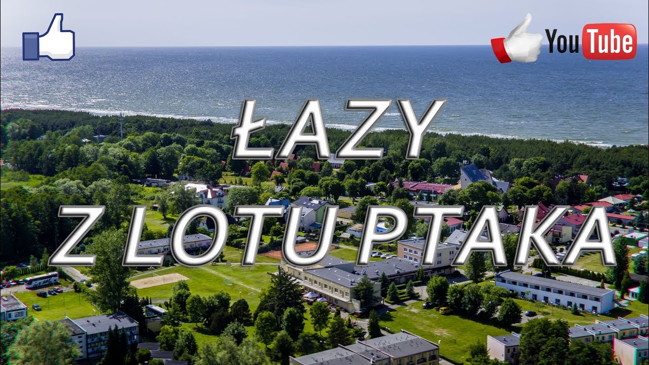 🅉🄾🄱🄰🄲🅉 👍 Łazy z lotu ptaka - zobacz jak z drona wygląda to nadmorskie miasto!
