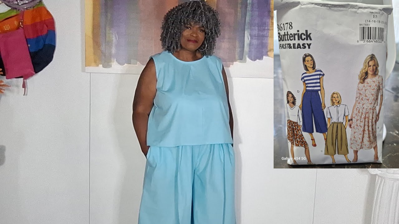 BUTTERICK PATTERN B6178 for the Elegant Curvy Woman/soshirleylike Fashion 2025  💕