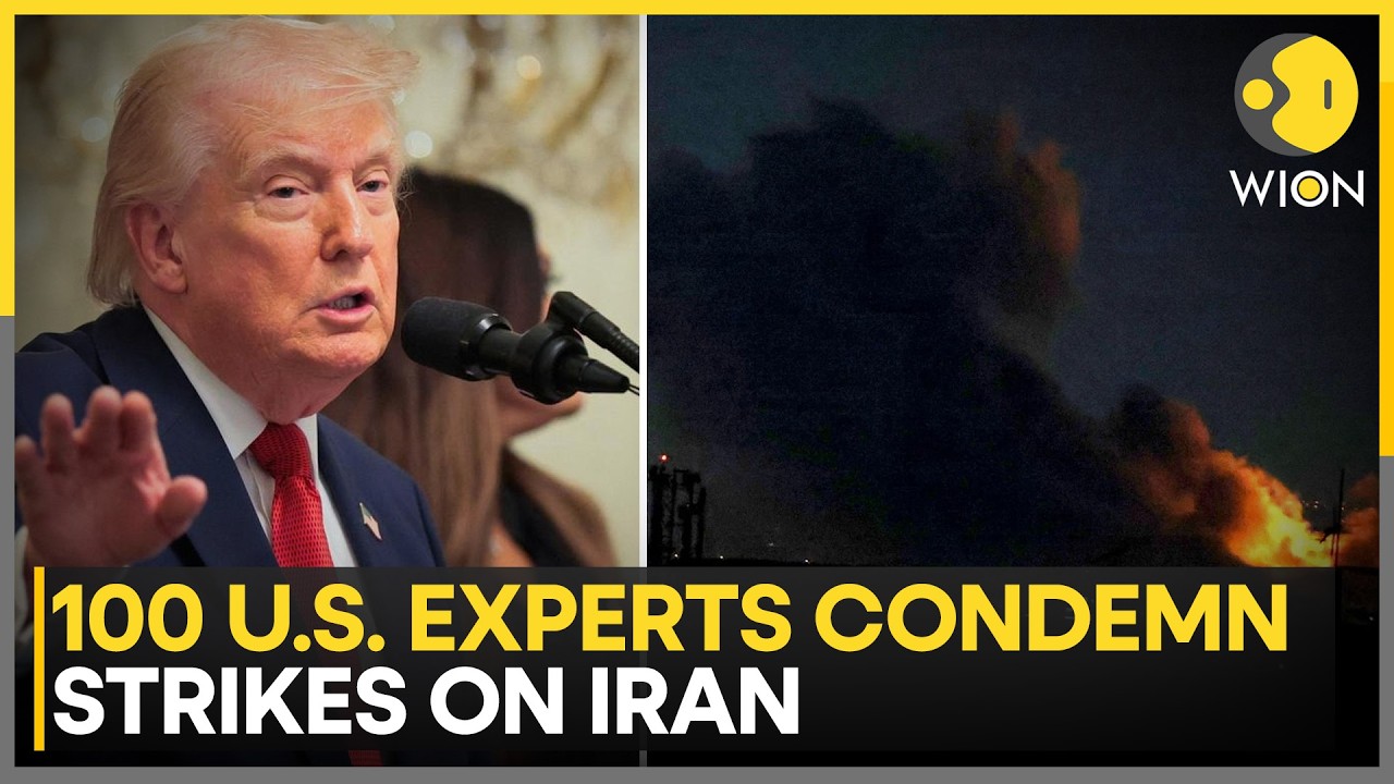 U.S. Law Experts Pen An Open Letter After Trump Warns To Hit Iran's Power Plants | WION