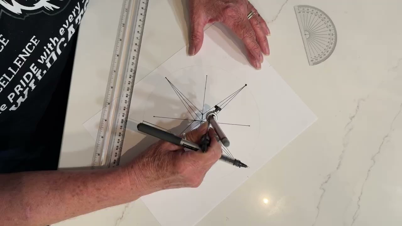 Mrs. Matea does a compass rose