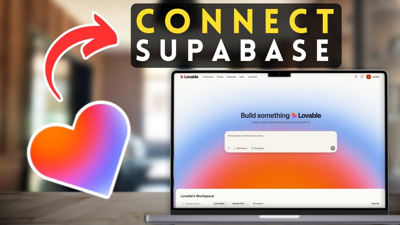 How to Connect Supabase to a Lovable Project | Lovable Tutorial (2025)