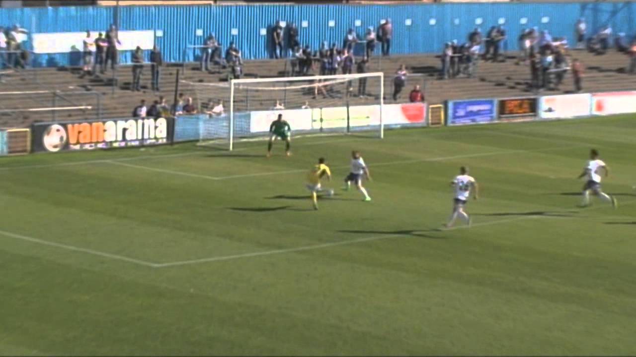 Harriers 1-1 Barrow 26/09/15: Styche nets at Barrow