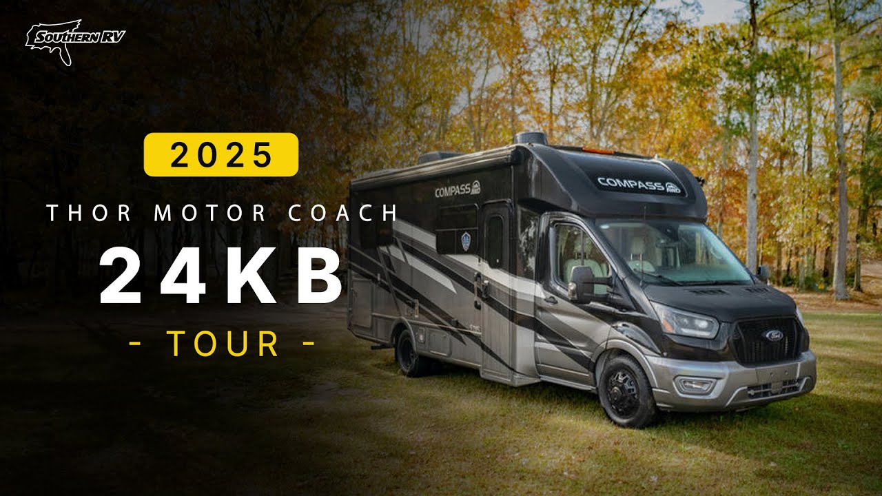 2025 THOR MOTOR COACH COMPASS AWD 24KB Class B+ Motorhome Camper at Southern RV