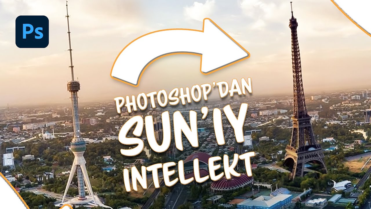 Photoshop'dan SUN'IY INTELLEKT