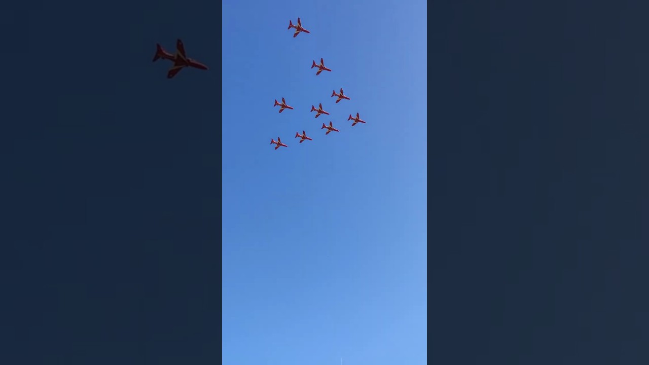 Red Arrows at the NATO Days in Ostrava 2025 #natodays #redarrows #airshow