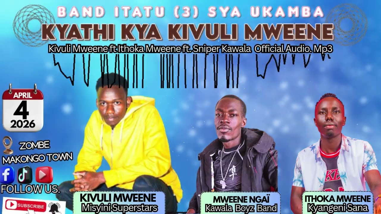 KYATHI BY 3 BENGA COLLABO - KIVULI MWEENE FT SNIPER FT ITHOKA MWEENE (Official Audio) 