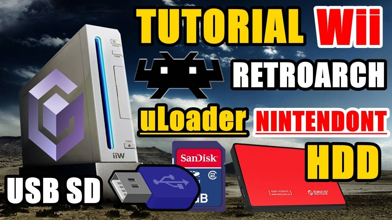 Tutoriales - Como Instalar (USB Loader GX uLoader Retroarch Nintendont WADS) en una Nintendo Wii