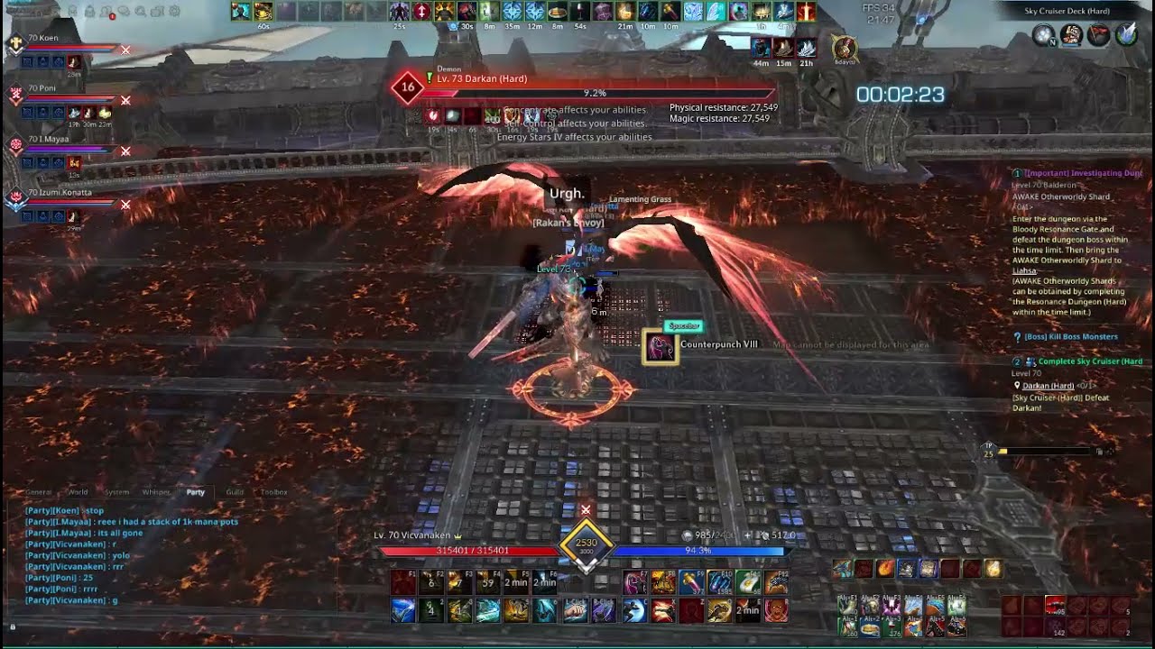 TERA Sky Cruiser (Hard) Brawler Tank POV